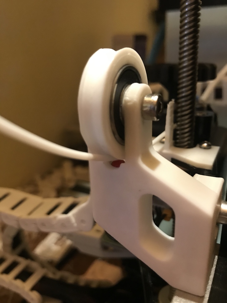 Ender 3 Filament Roller Guide + Sensor