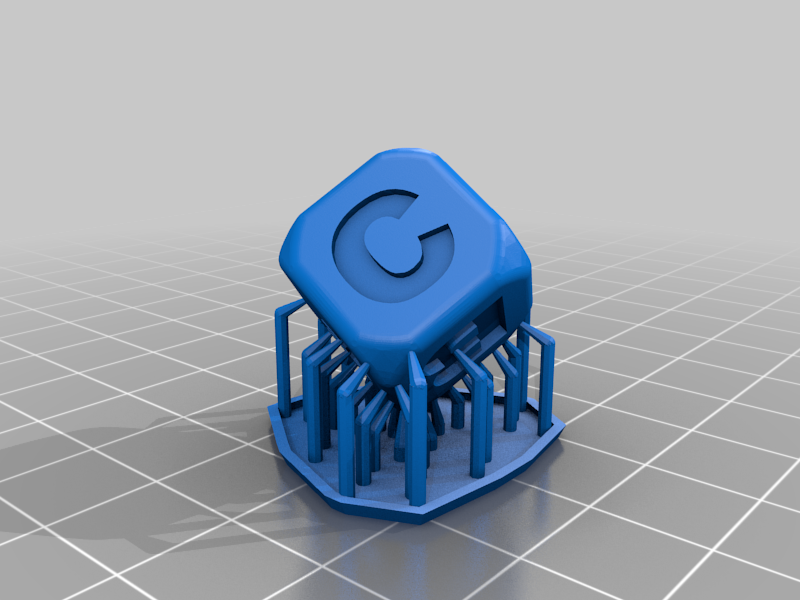 Grade Dice (Resin Supported)