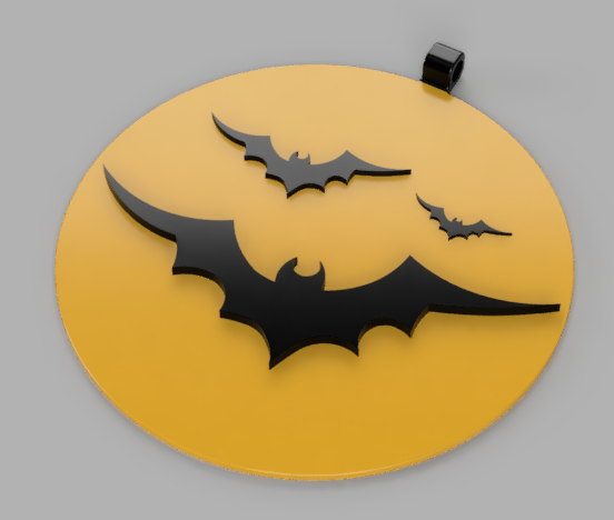 Bats Medallion