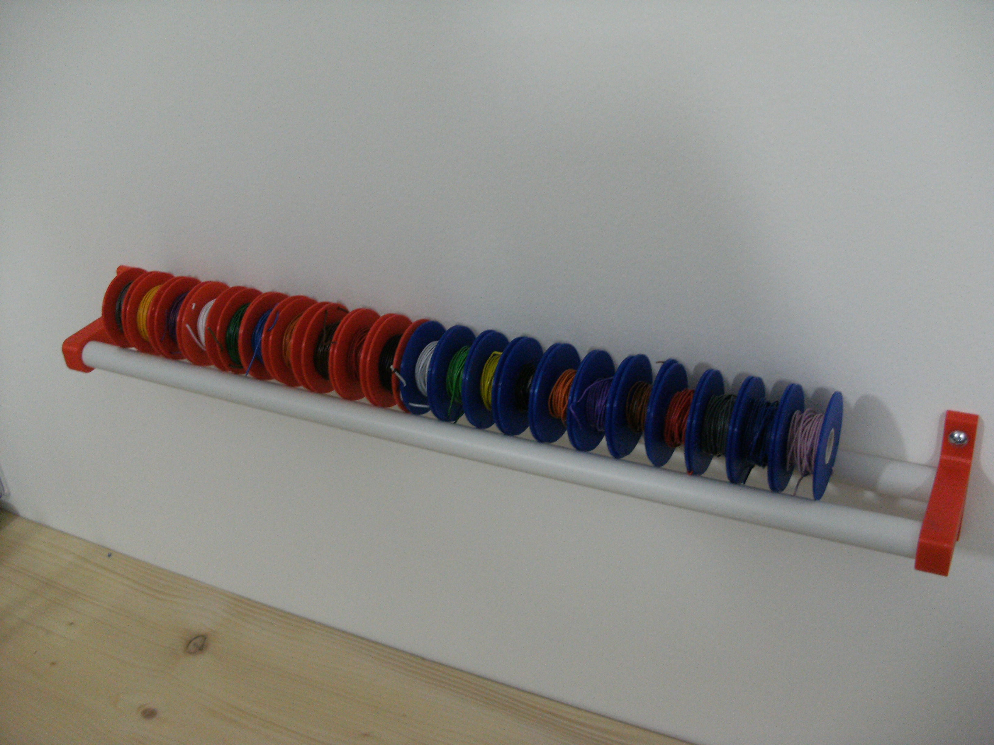 Wire Drums and Rack