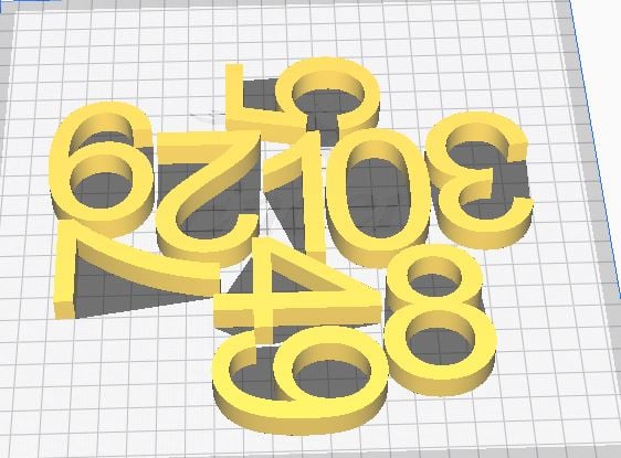 3D Numbers