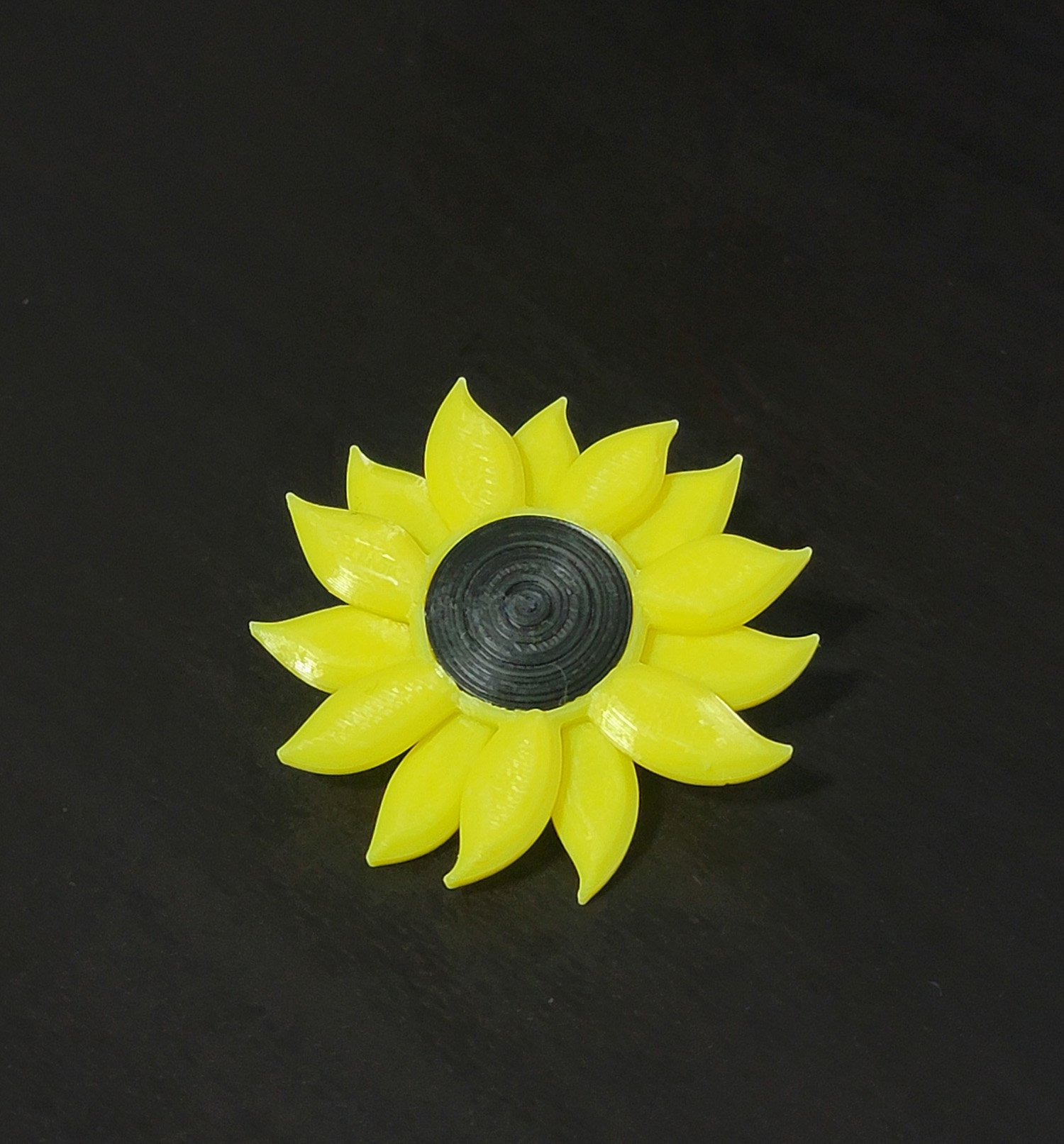 Sunflower Brooch