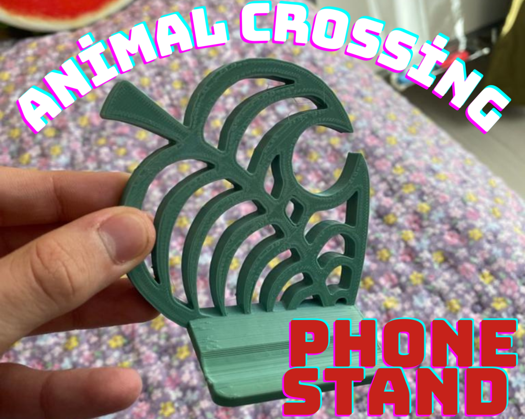 Animal Crossing Phone Stand