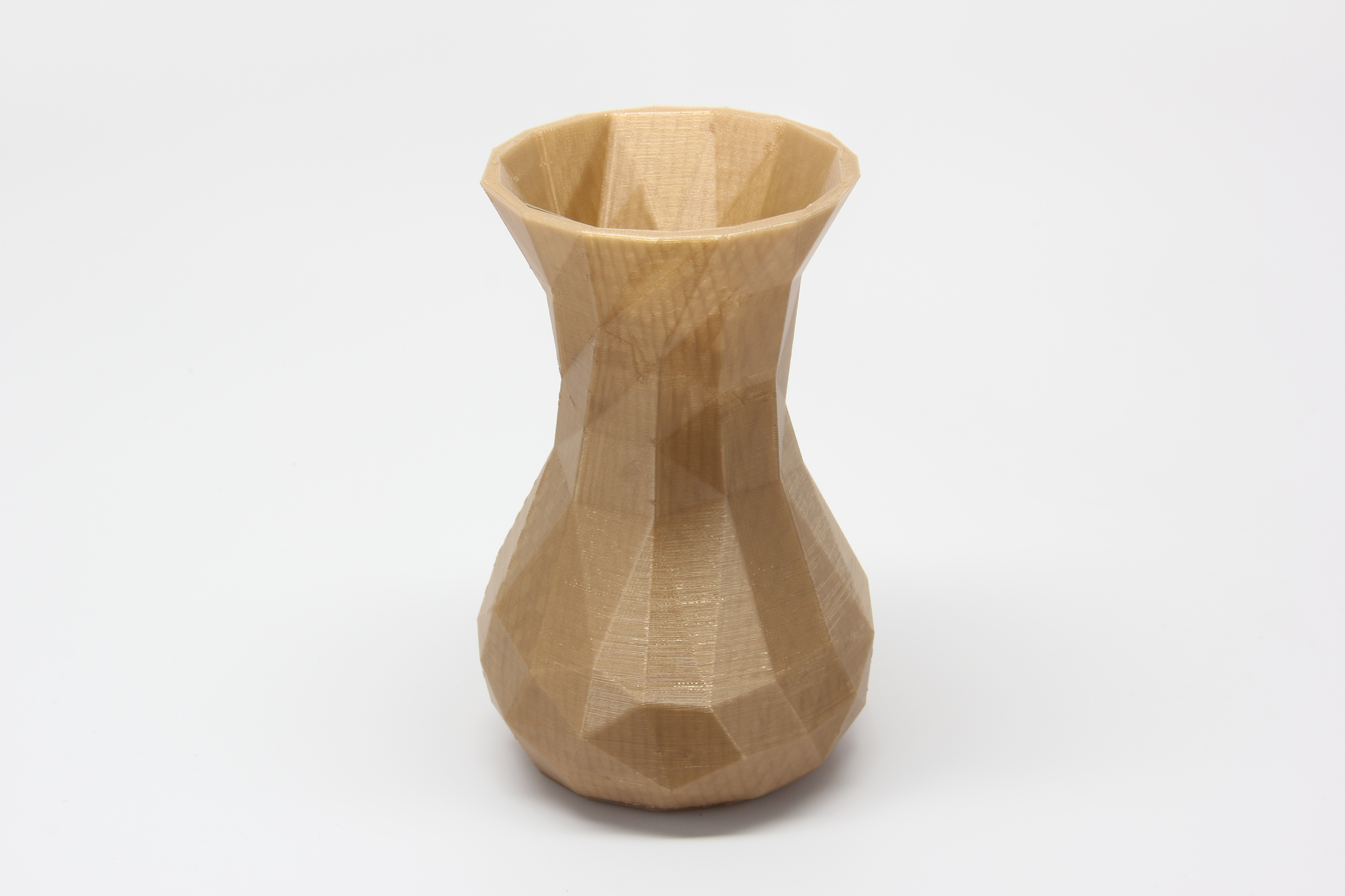 Simple Faceted Vase