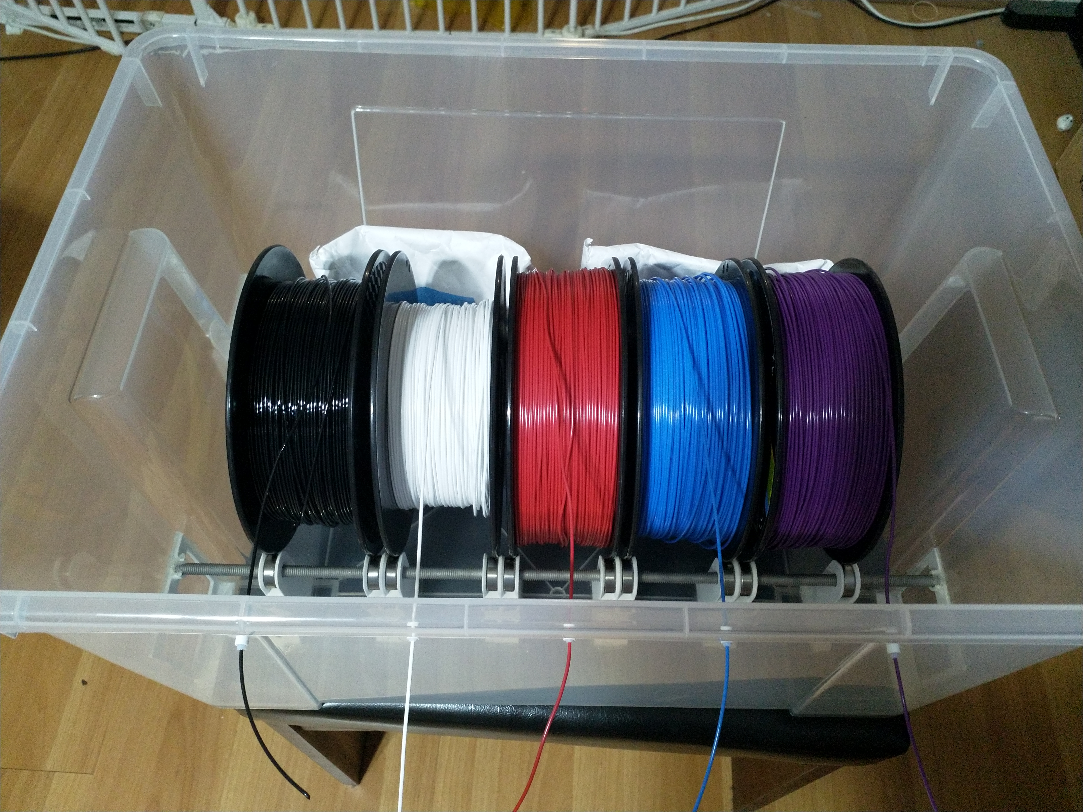 IKEA Samla 45l box filament storage