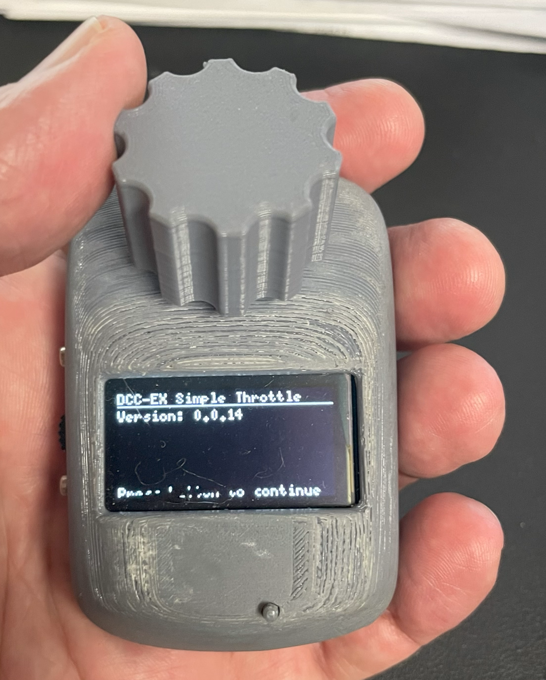 DCC-EX Simple Throttle Enclosure