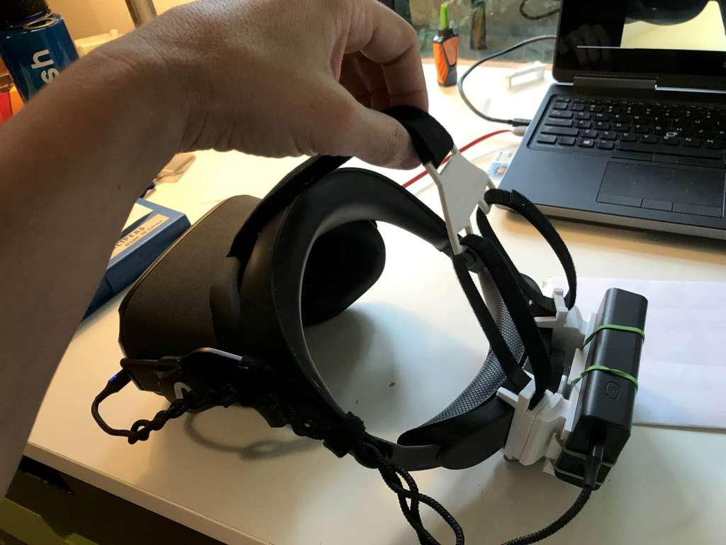 Go Quest VR Halo Strap Battery Mount