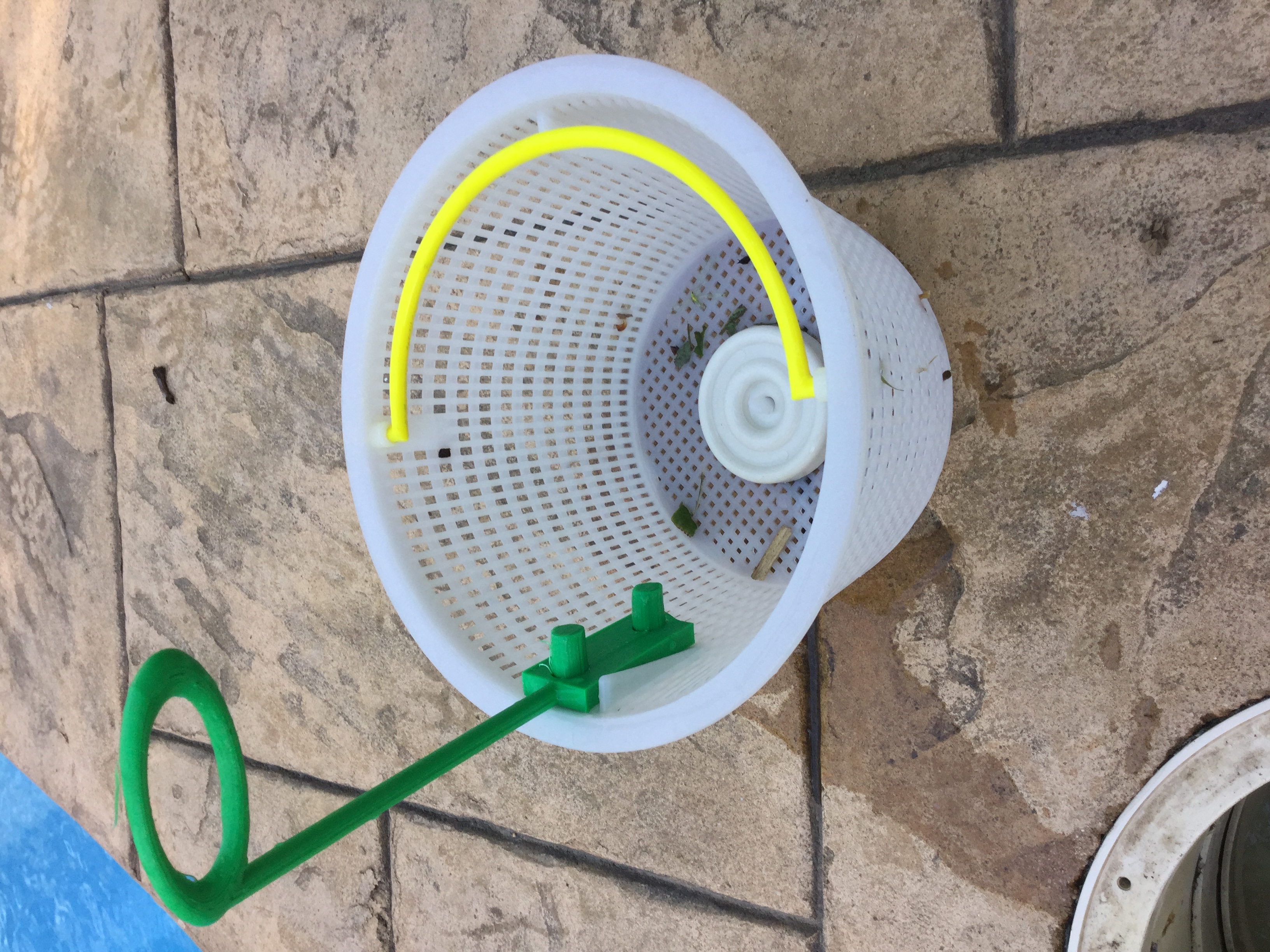Pool Skimmer Handle Extender