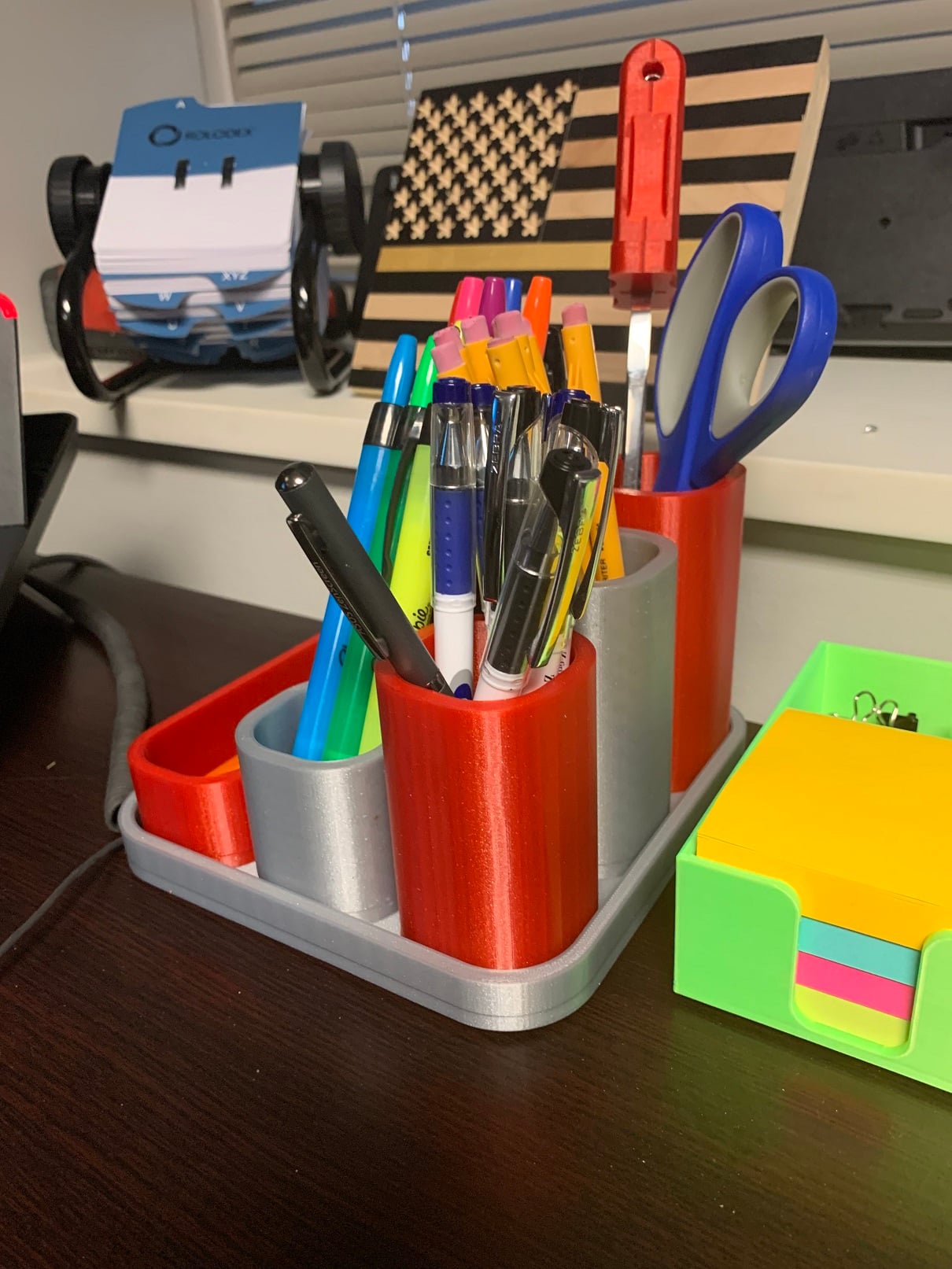 Modular Pen Pencil Holder Containers