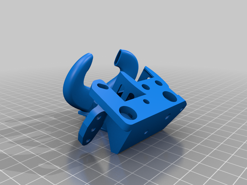 Orbiter V1.5 adapter and mini-me v4 duct for Creality CR10 type printers 