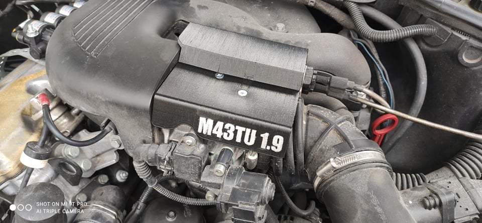 Engine Throttle Cover for BMW E46 M43 