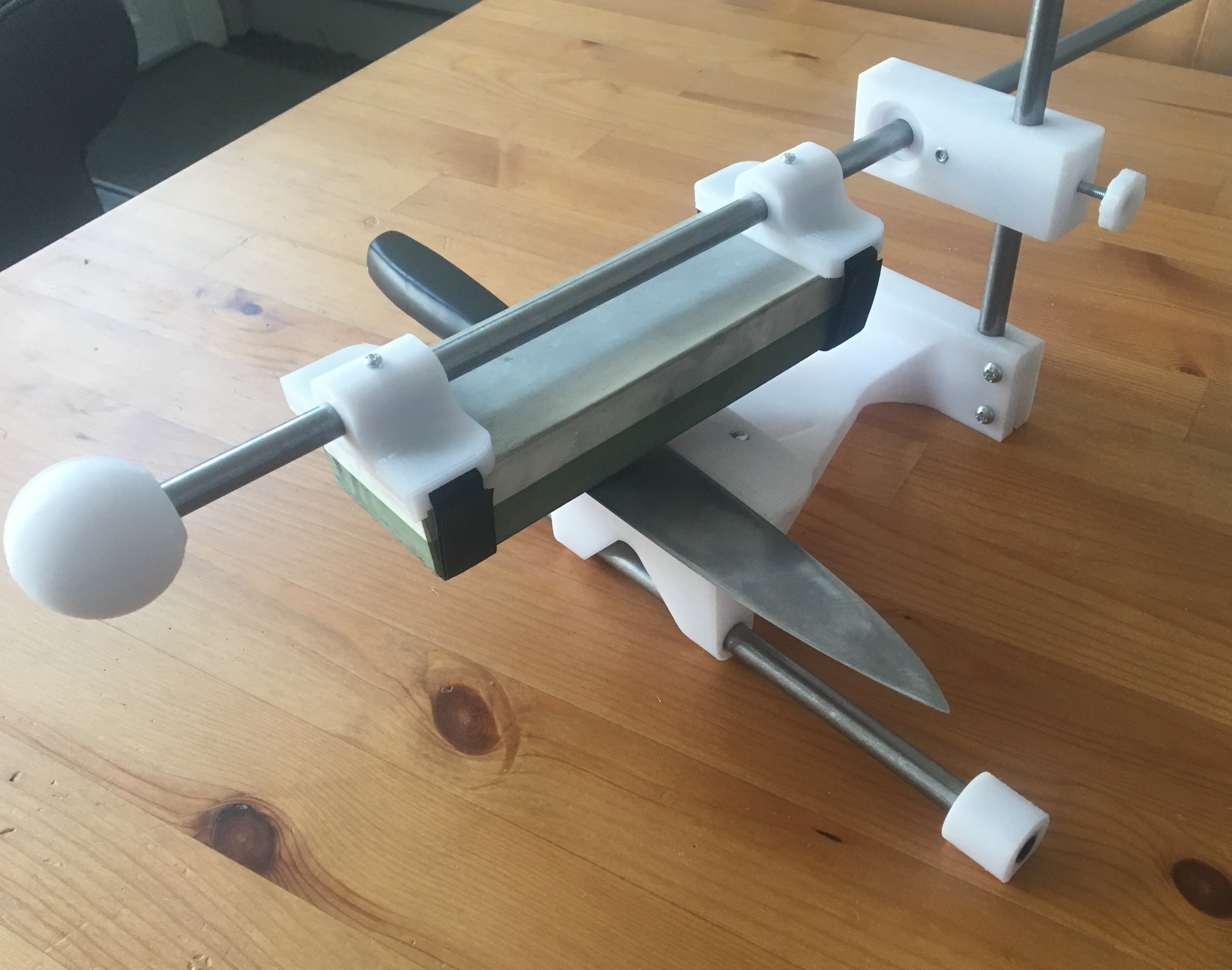 Knife Sharpening Tool to attach any size whetstones
