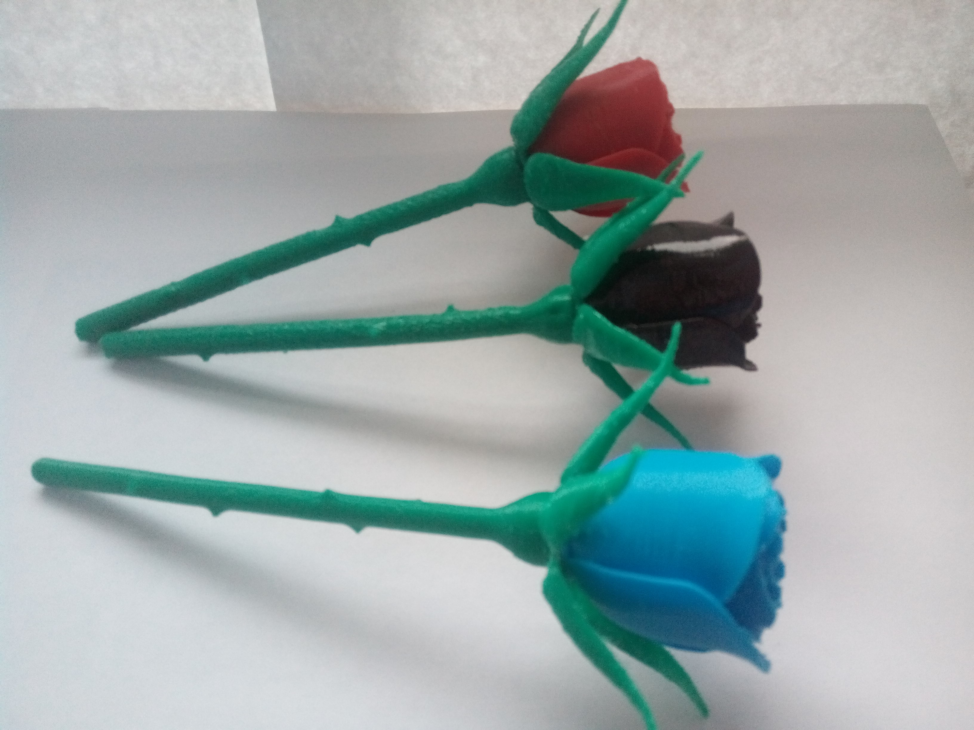 Rose with Stem & Thorns & Sepals & Hip (stem_cut)