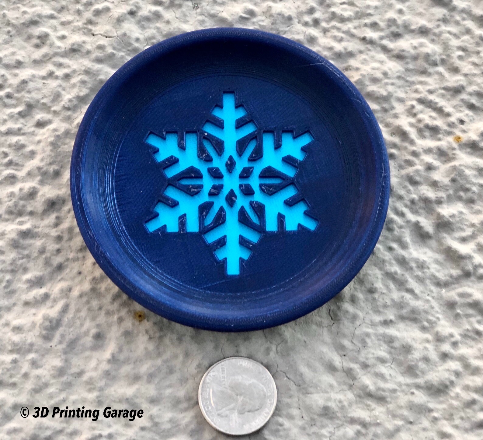 Coaster Winter (Snowflake)