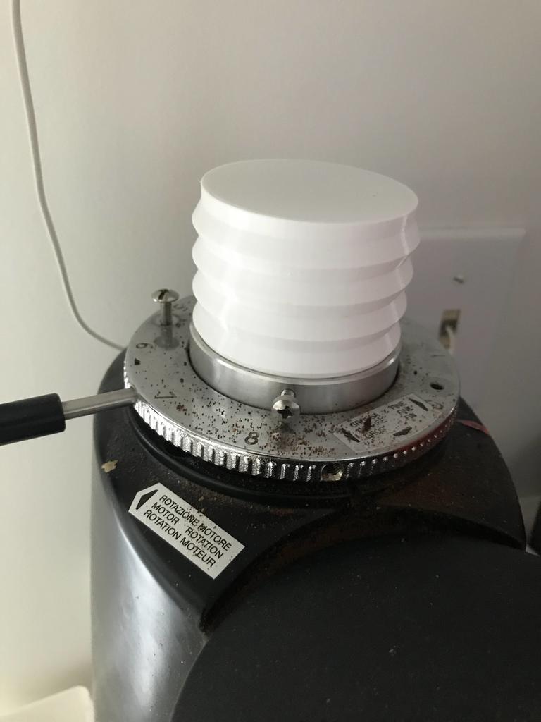 Parametric Bellow for Espresso Grinder Single Dose Modification