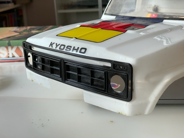 F100 style Grill for Kyosho Outlaw Rampage Pro