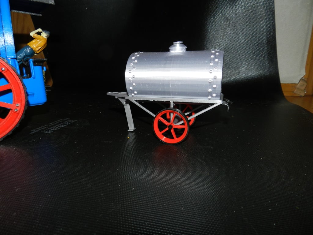 Trailer with boiler for steam tractor 1530768