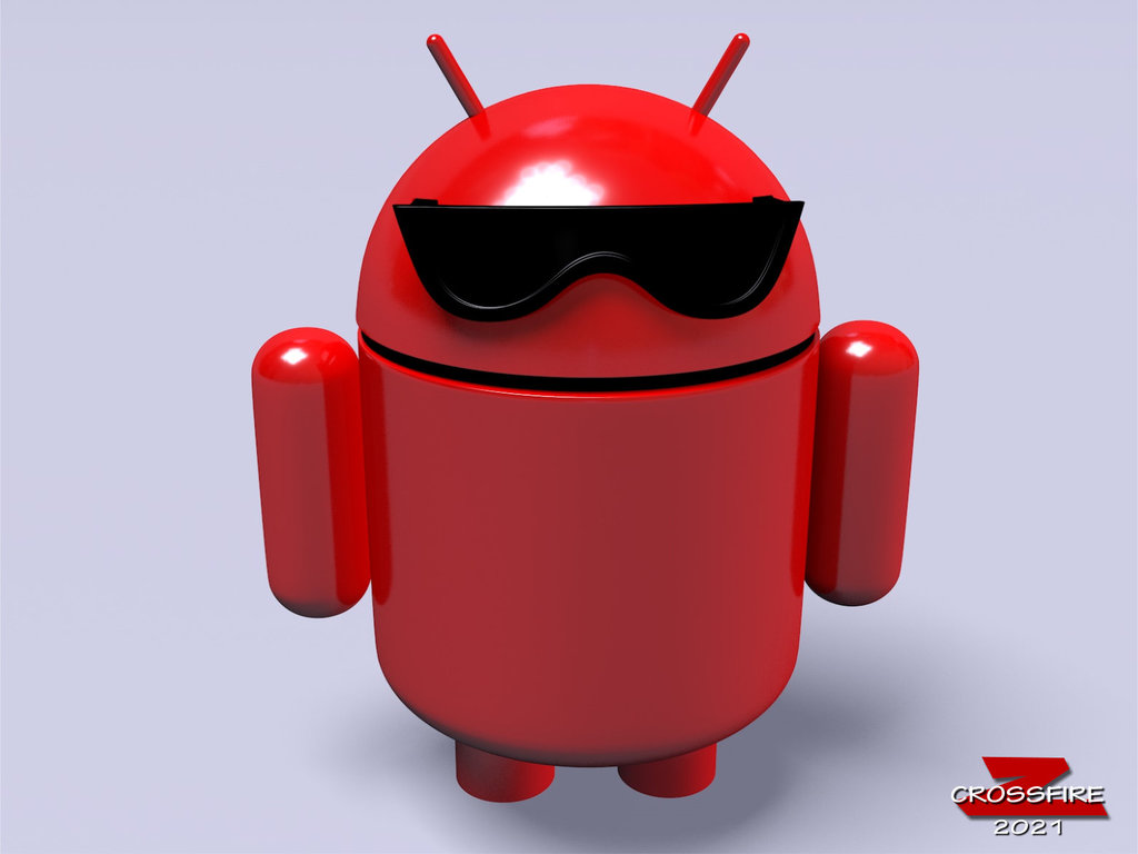 Android Logo 3D - cool edition