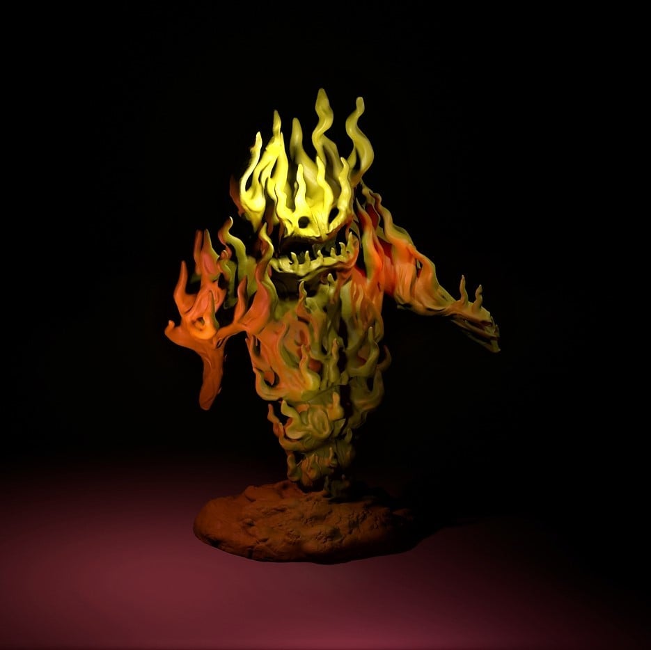 Fire Elemental - Version 2