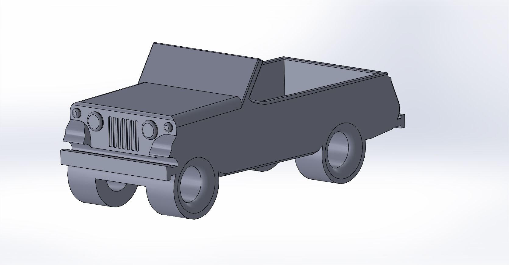 Jeepster Commando Key Chain