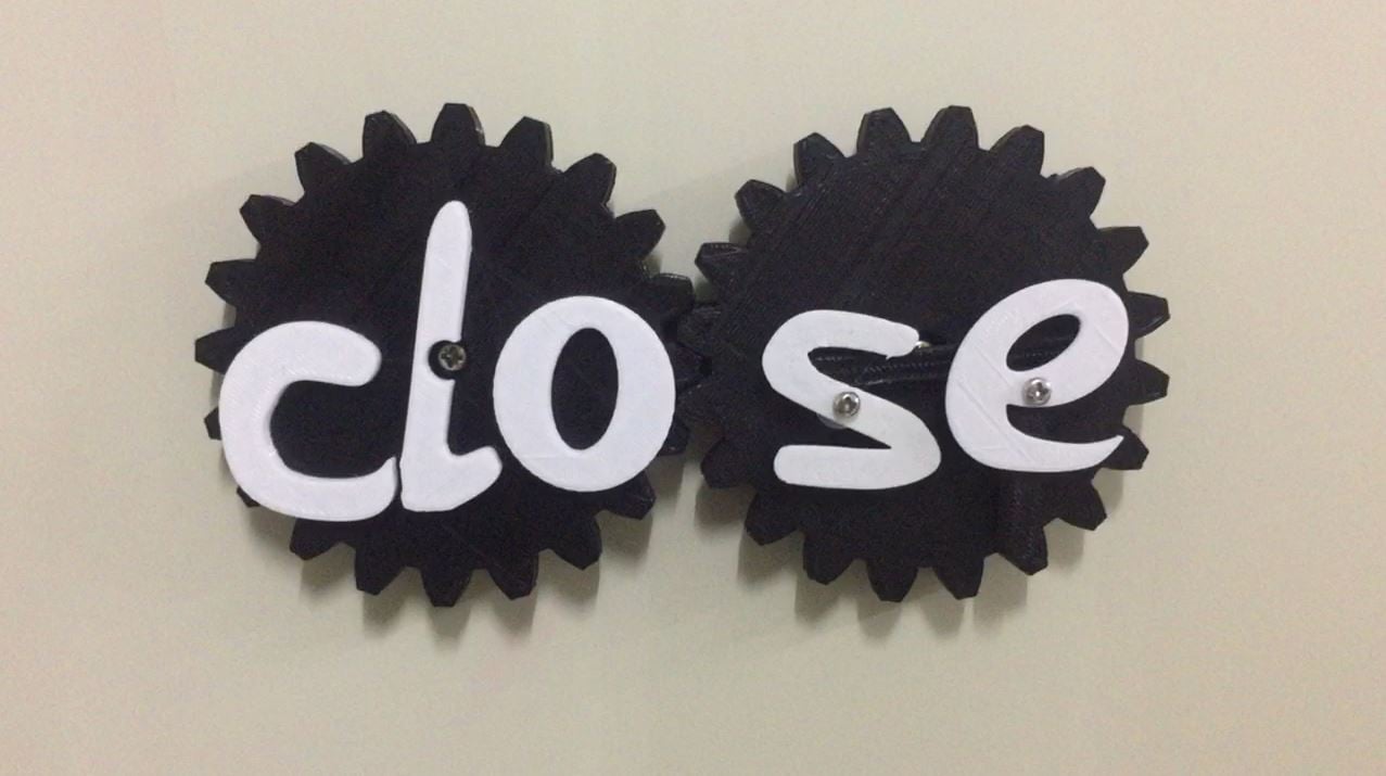 Open and Close Sign Board