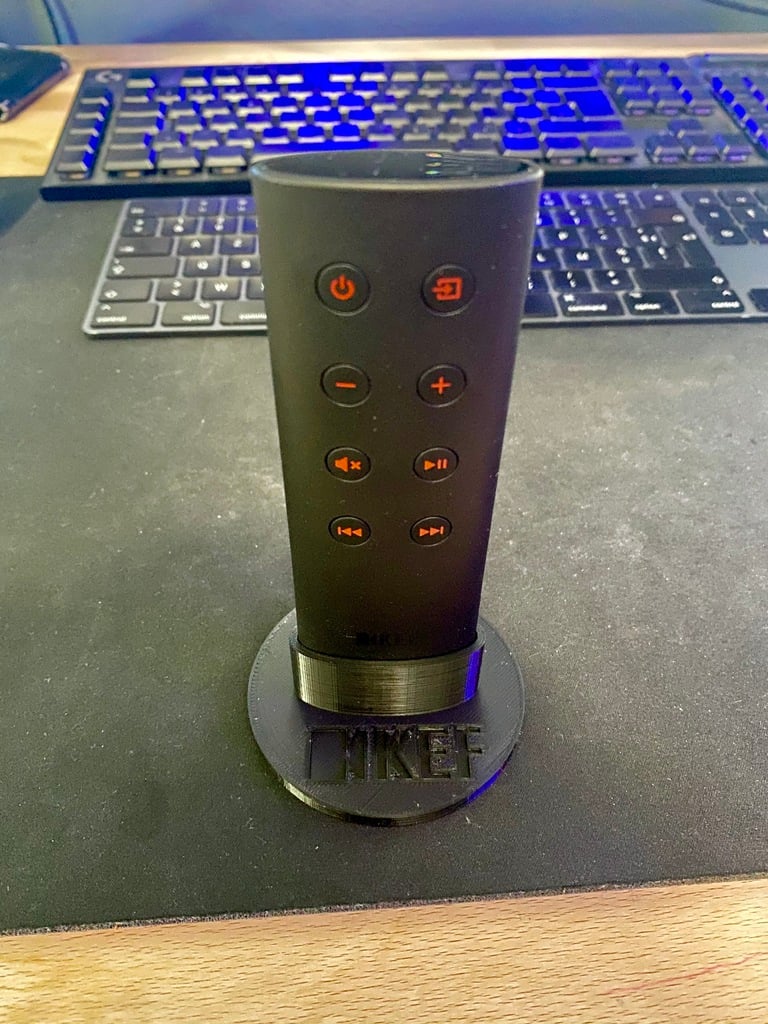 Kef LSX remote control stand