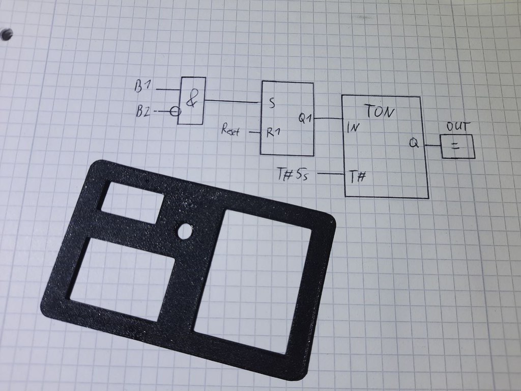 Rectangle Template for PLC program schematics (Card size)