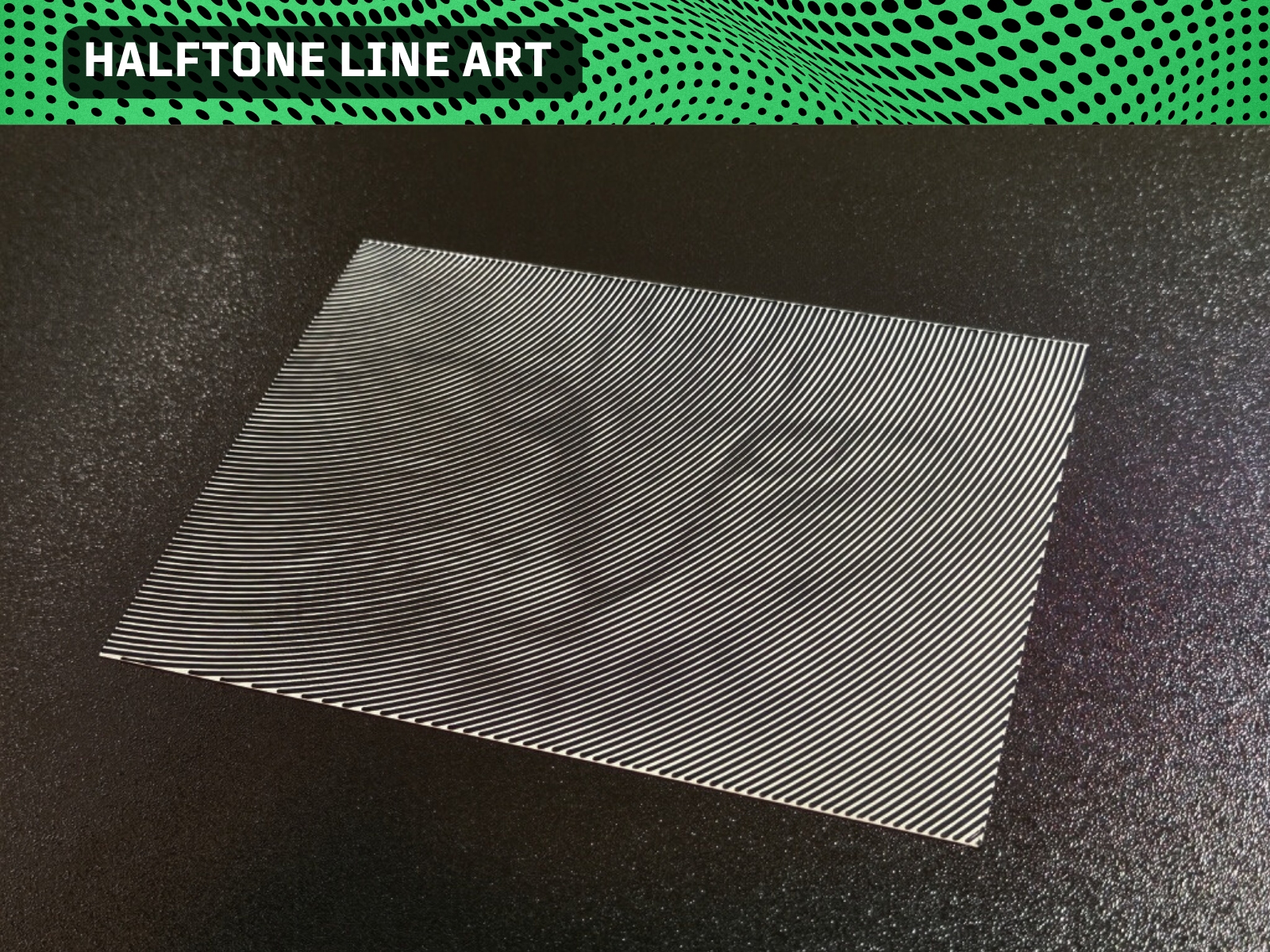 Optical Illusion Line Art - Cat