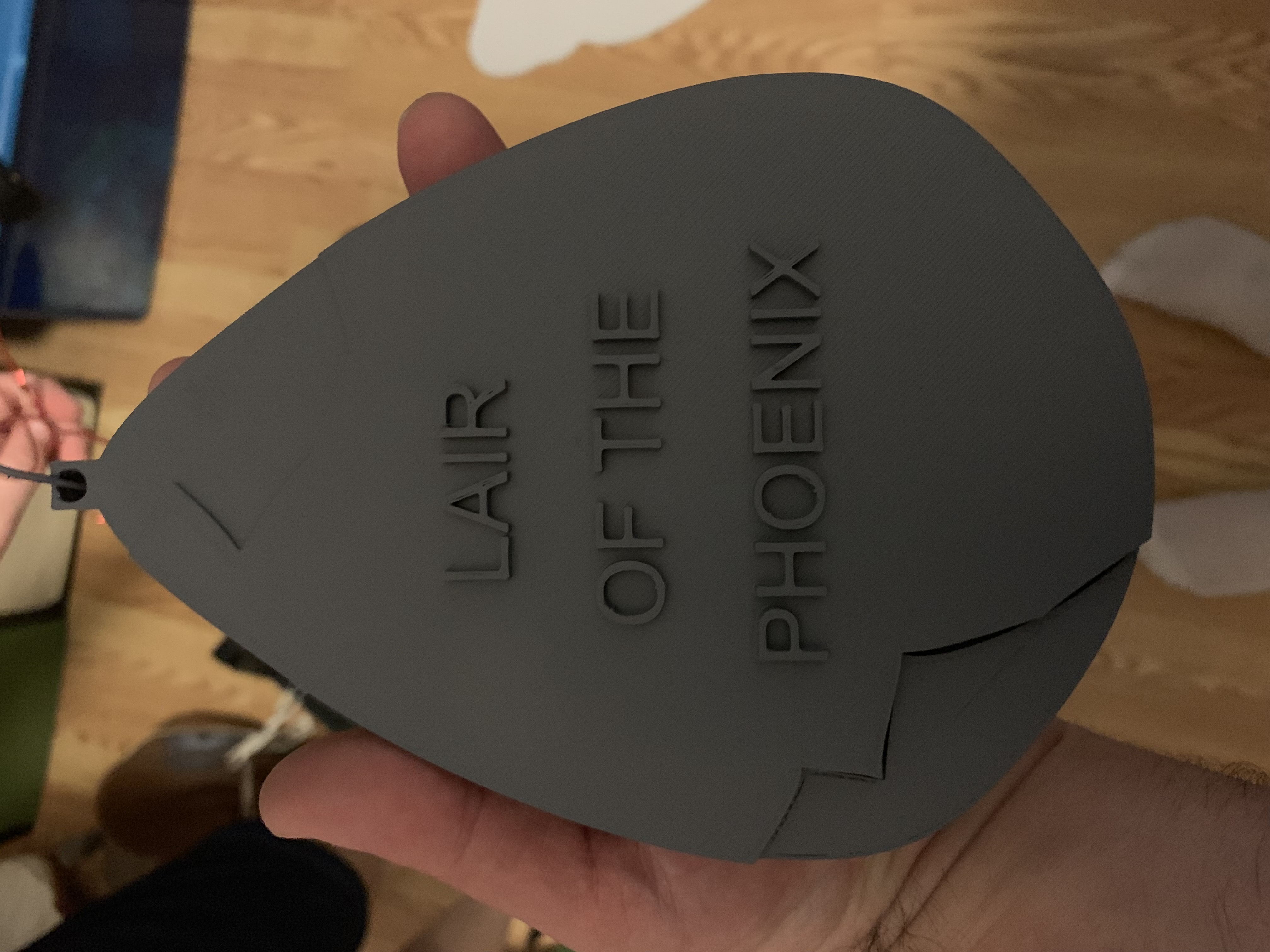 Phoenix Egg wall plate