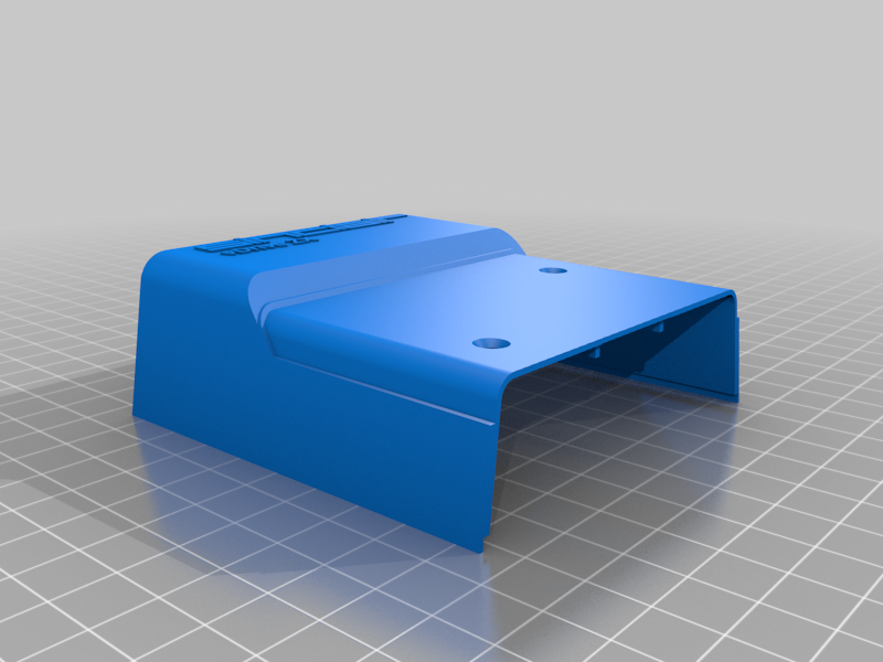 Modified Microdrive front plate to fit the vDrive