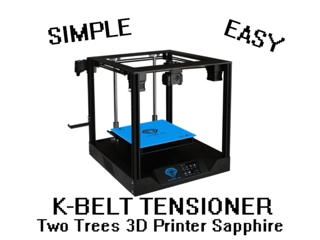 SAPPHIRE 3D printer K-Belt Tensioner