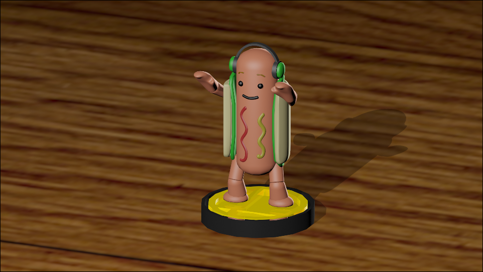 Snapchat Dancing Hot Dog