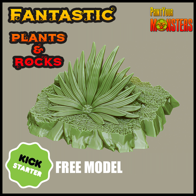 KICKSTARTER-Fantastic Plants and Rocks