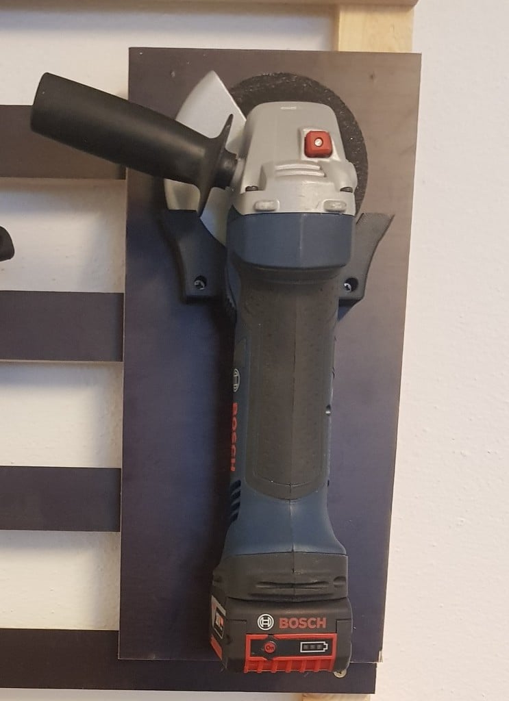 angle grinder wall holder
