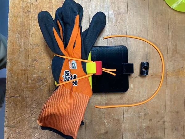 Belt Worn Glove Holder