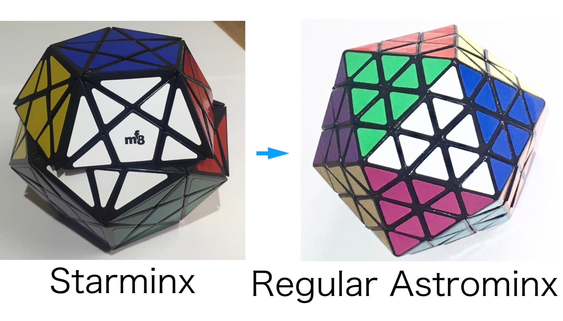 Regular Astrominx modified from Starminx