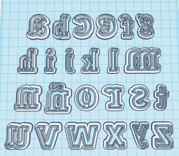 CORTADOR DE LETRAS (LETTER CUTTER)