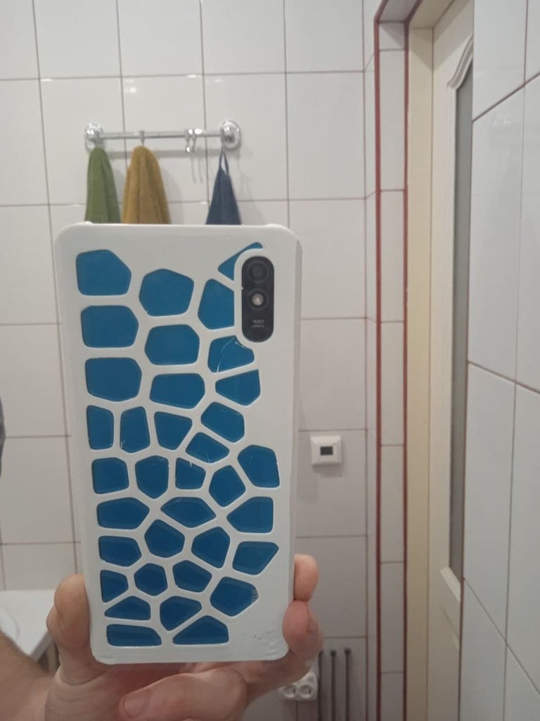 Xiaomi 9A case Voronoi