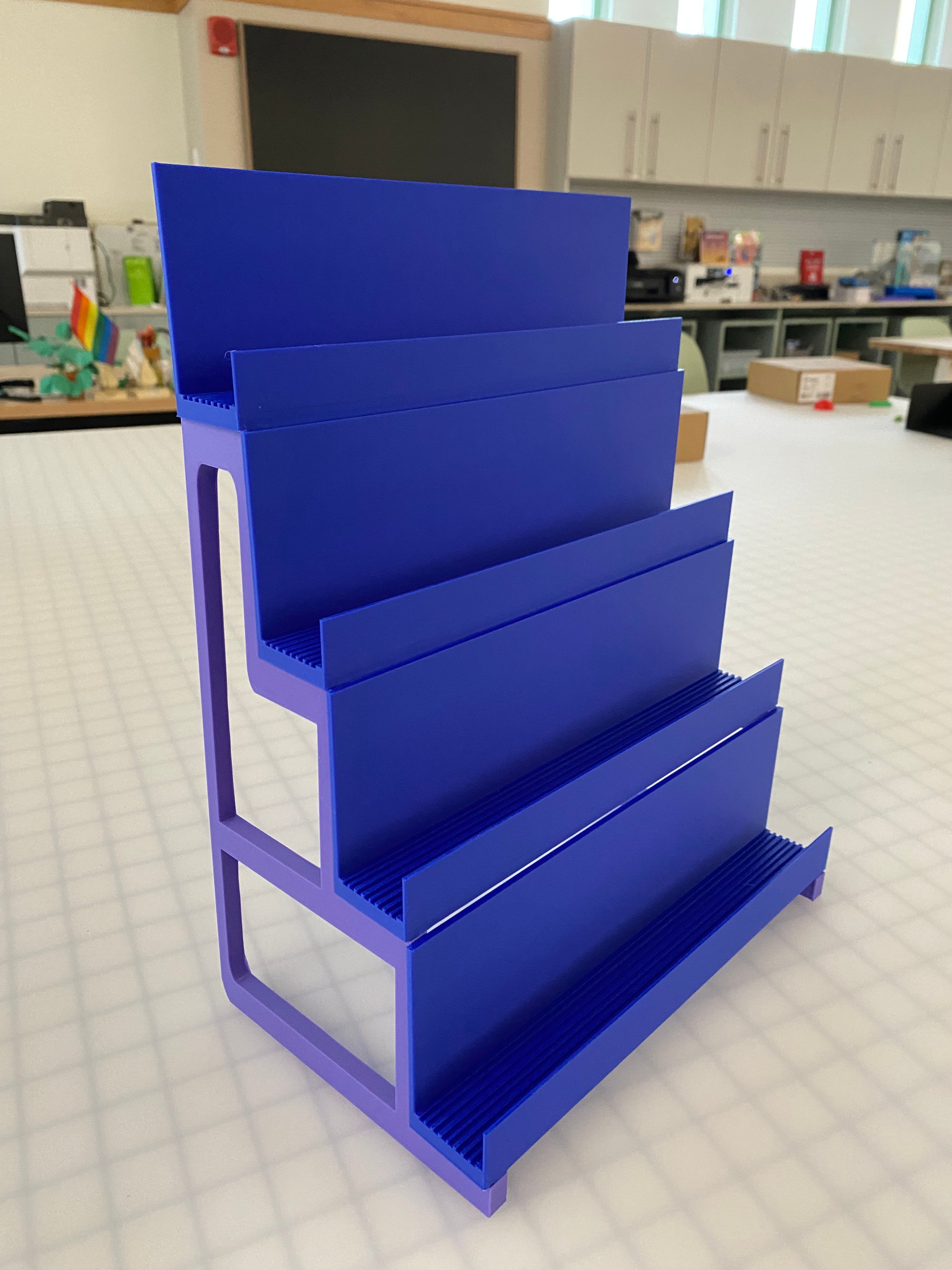 Tall, Thin, Sticker Display Shelf - Merchandise Display