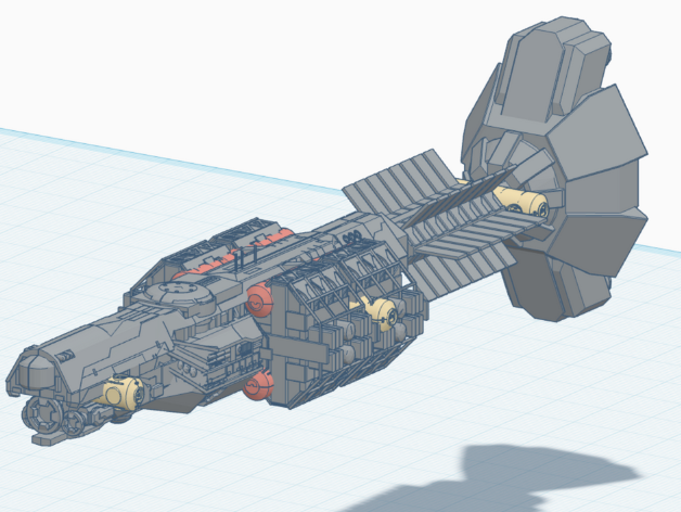 SciFi Kitbash: Science/Medical Frigates