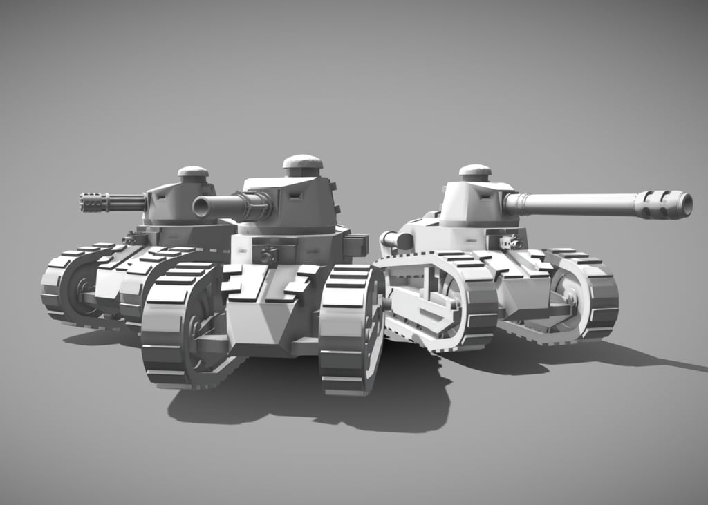 Krieg Renault FT Tank (Leman Russ Proxy)