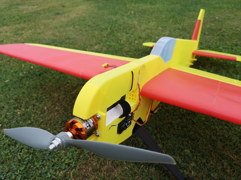 The Gaplan Edge 540- First trully 3D capable 3D printed plane