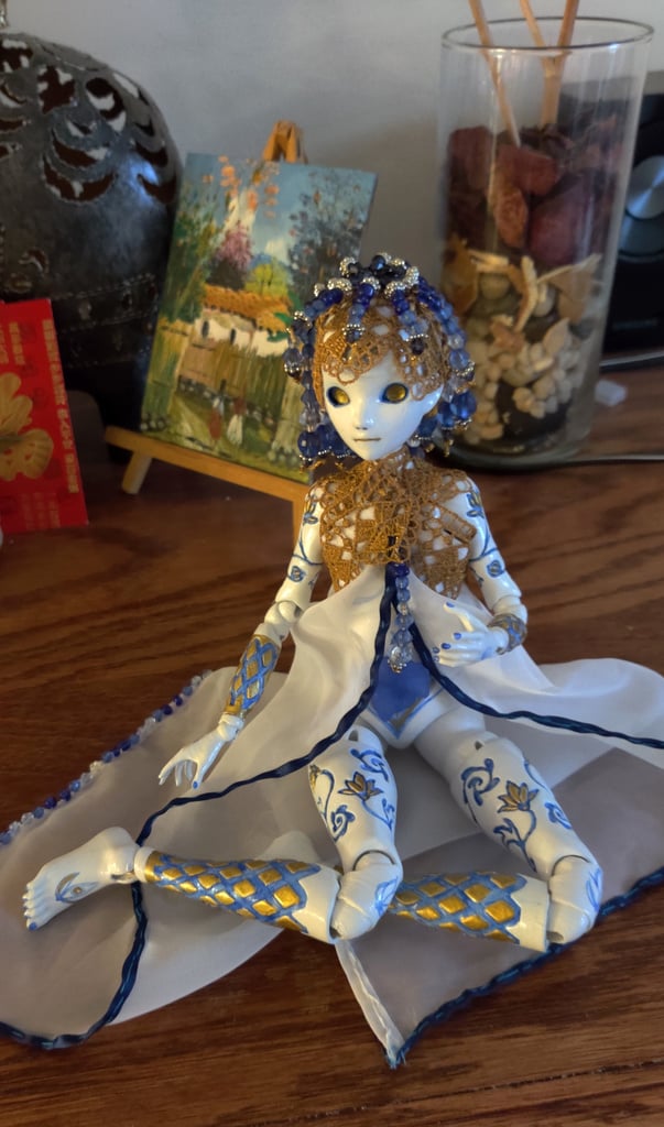 Ornamental Limbs for Ball Jointed Doll