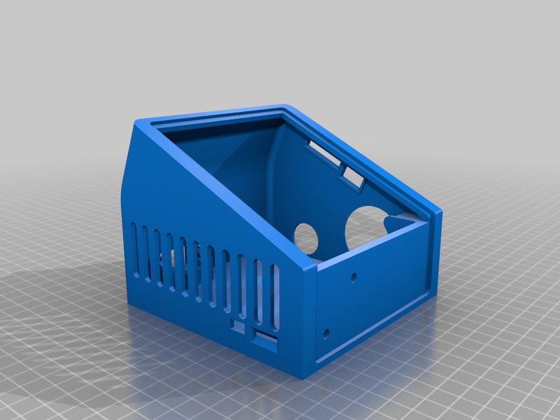 Ender 3 External Electronics Case with BigTreeTech TFT35 Slot