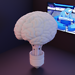 Mente iluminda 3D model