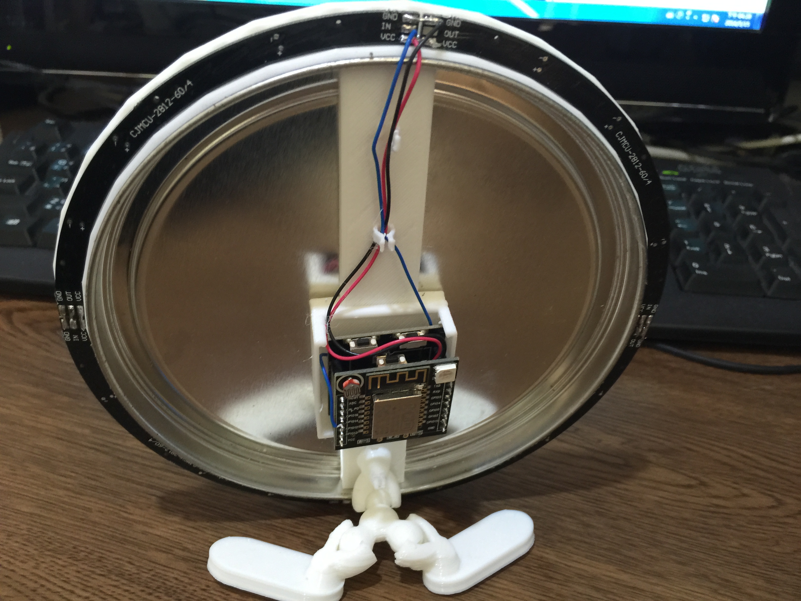 wifi clock hold