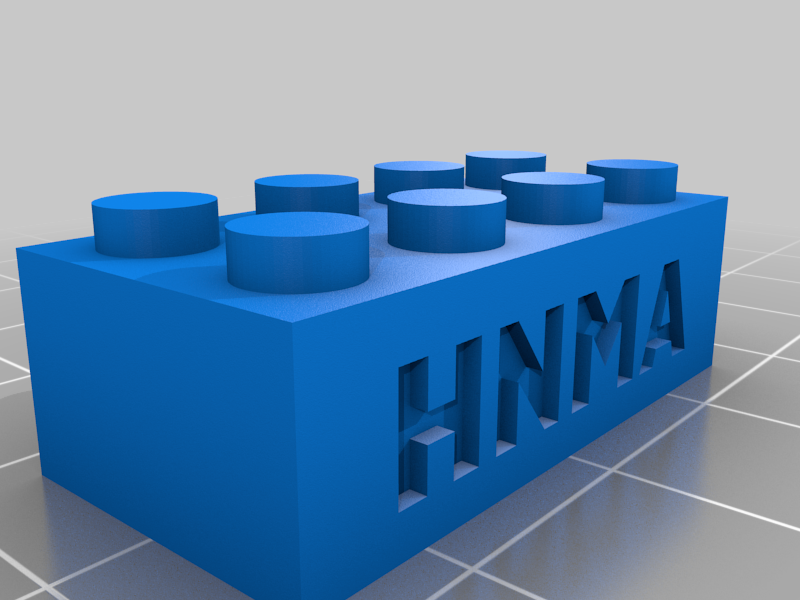 hnma megabots compatible Text Bricks