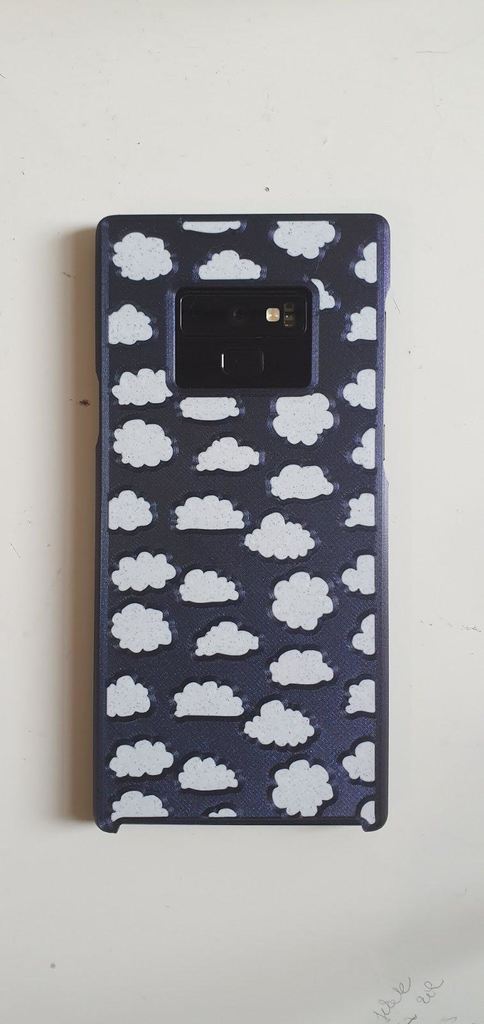 Galaxy Note 9 Case_Clouds