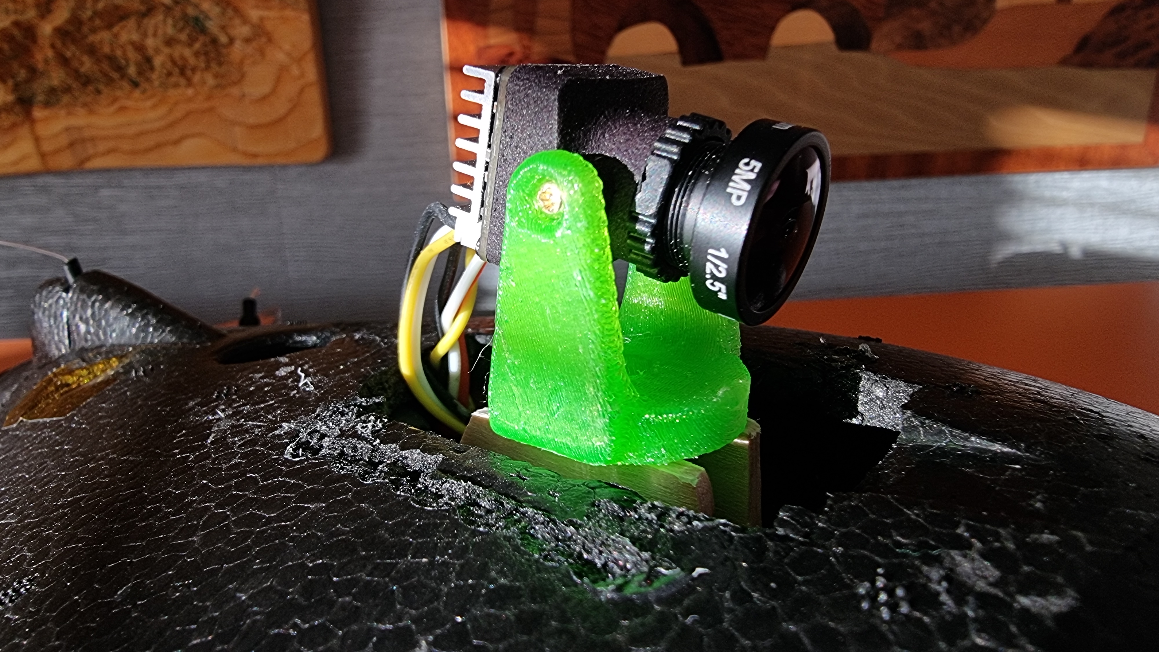 FPV CAMERA BRACKET for PAN SERVO MOUNT