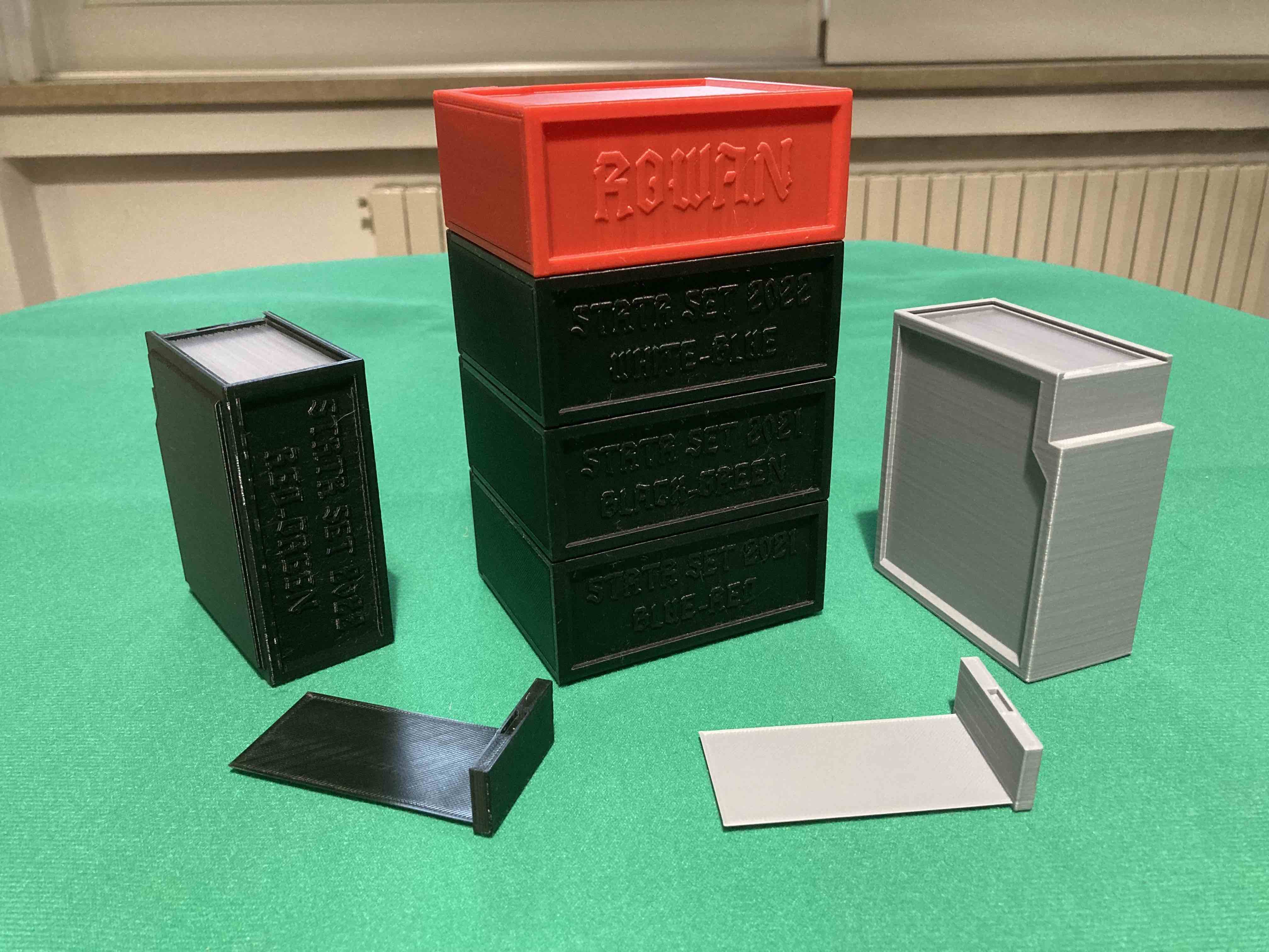 Stackable Magnetic Deck Box (Customizable)